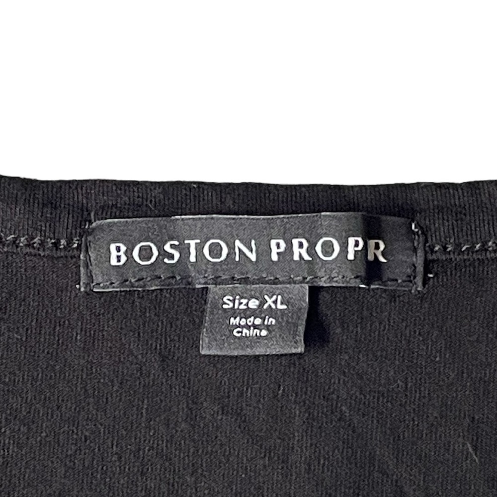 $5 FLASH SALE! Boston Proper Basic Black Tank, Perfect for Layering, XL